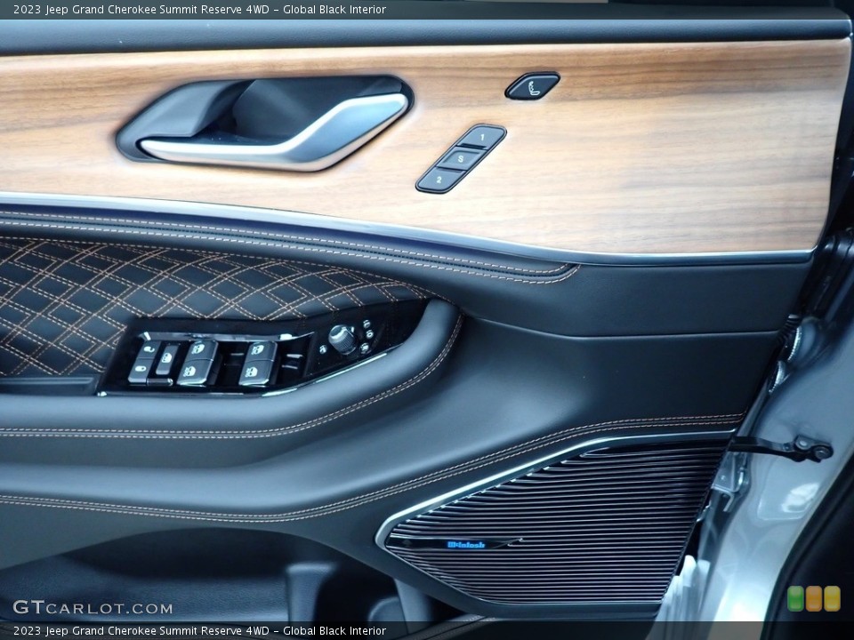 Global Black Interior Door Panel for the 2023 Jeep Grand Cherokee Summit Reserve 4WD #144858555