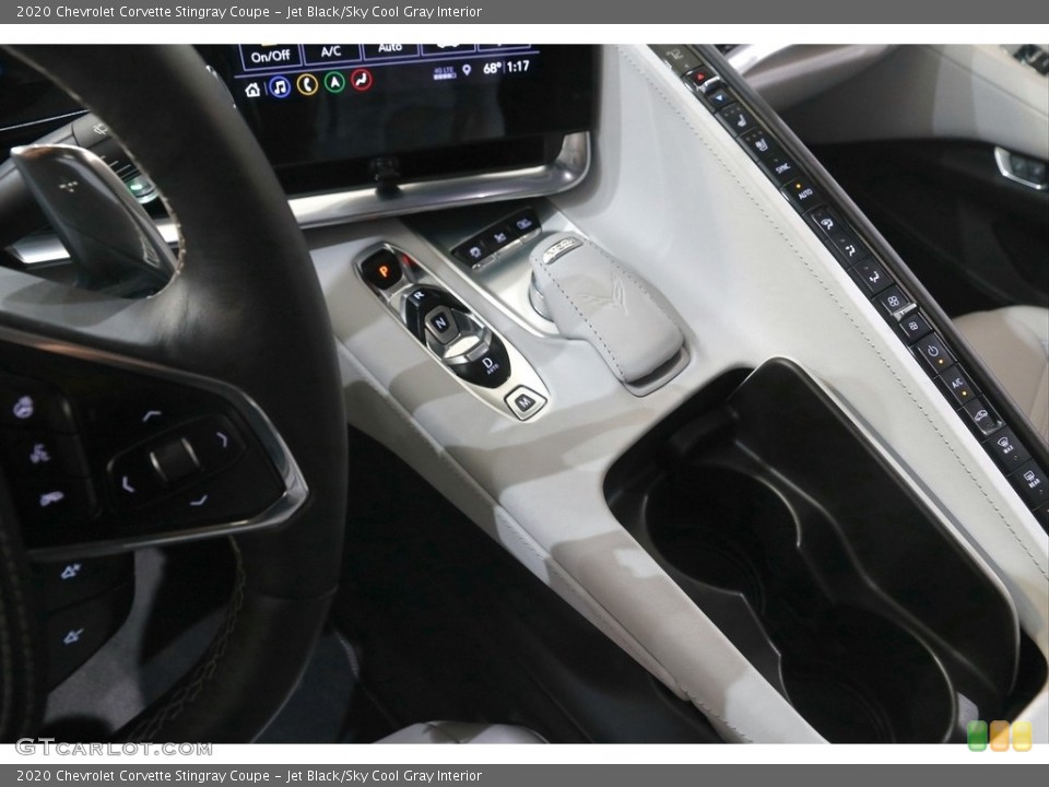 Jet Black/Sky Cool Gray Interior Controls for the 2020 Chevrolet Corvette Stingray Coupe #144859059