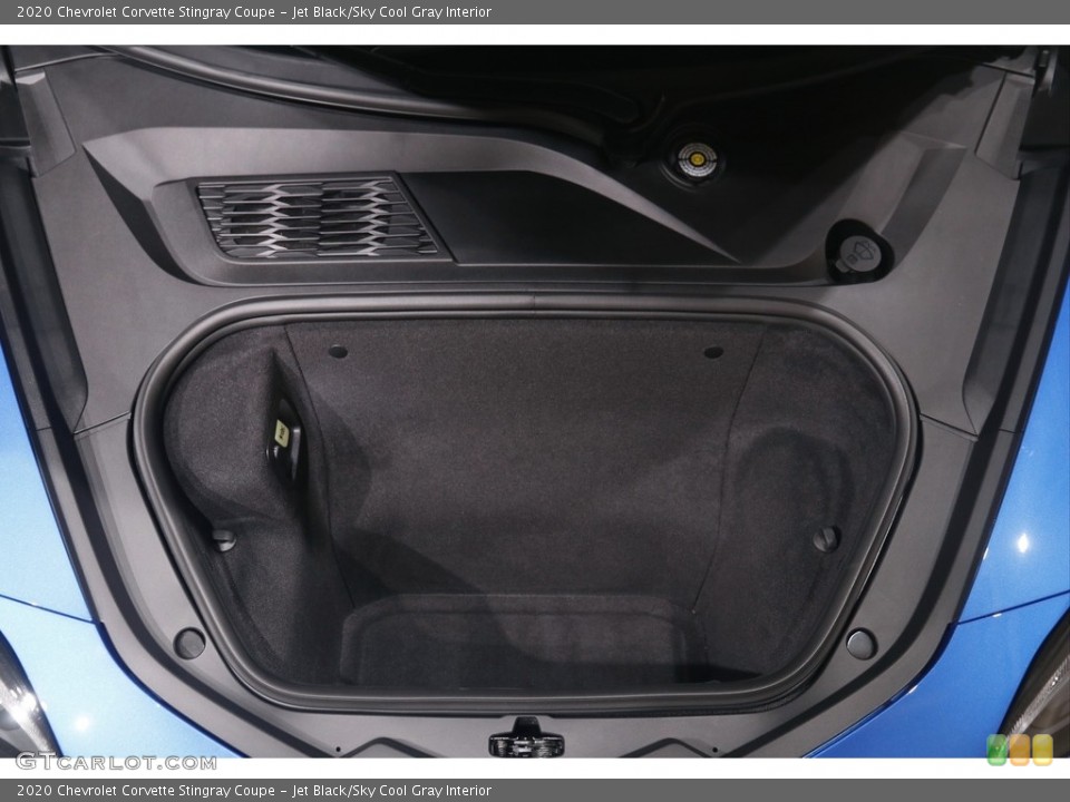 Jet Black/Sky Cool Gray Interior Trunk for the 2020 Chevrolet Corvette Stingray Coupe #144859104