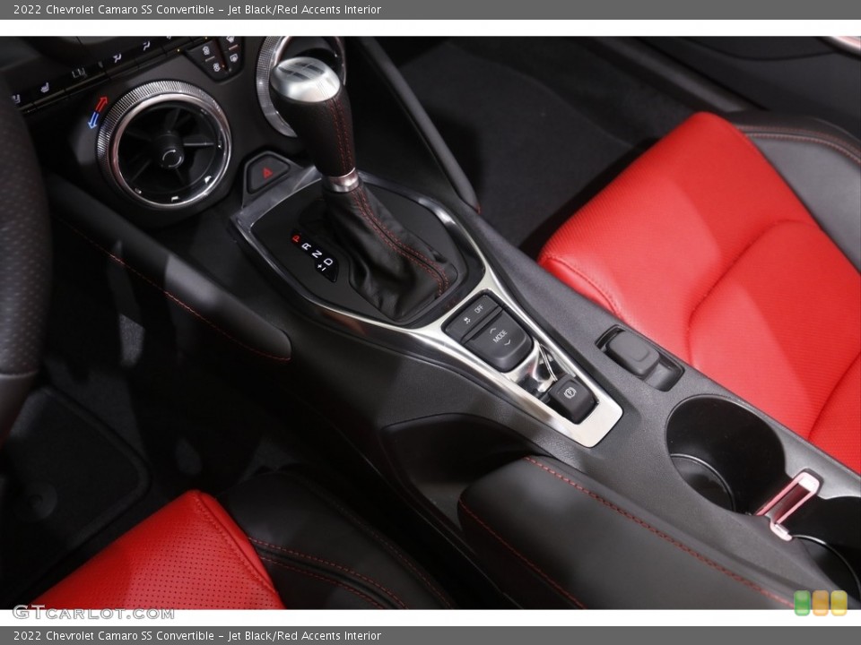 Jet Black/Red Accents Interior Transmission for the 2022 Chevrolet Camaro SS Convertible #144859213