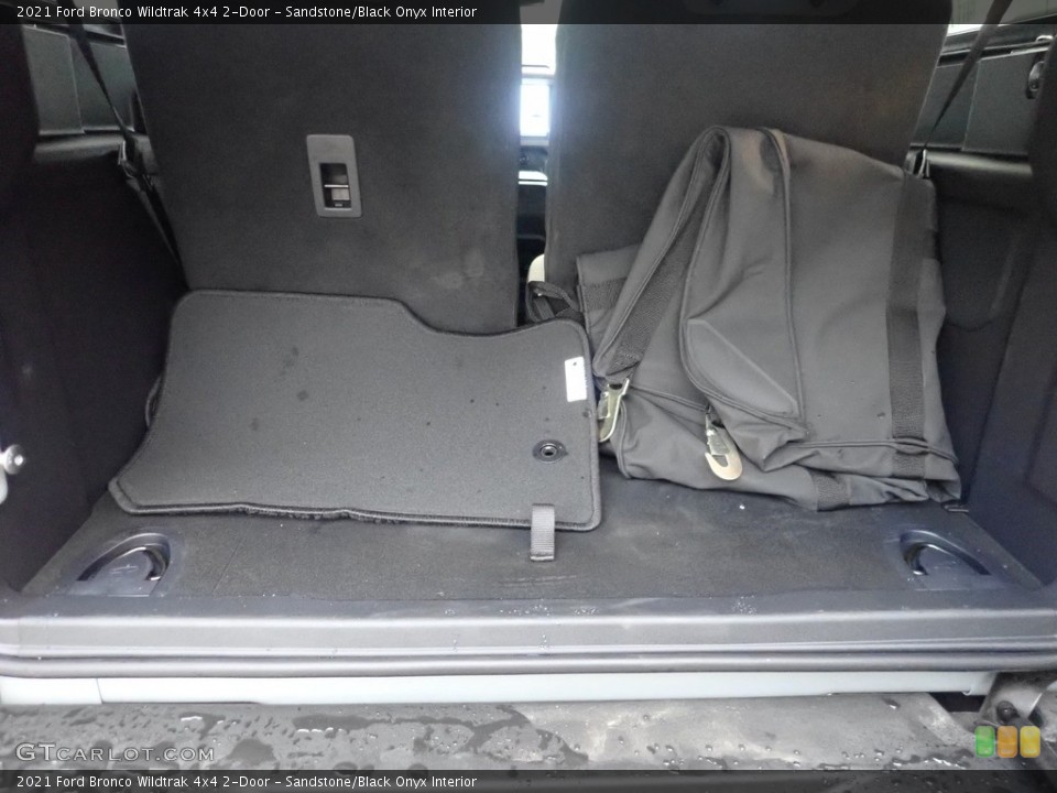 Sandstone/Black Onyx Interior Trunk for the 2021 Ford Bronco Wildtrak 4x4 2-Door #144859311