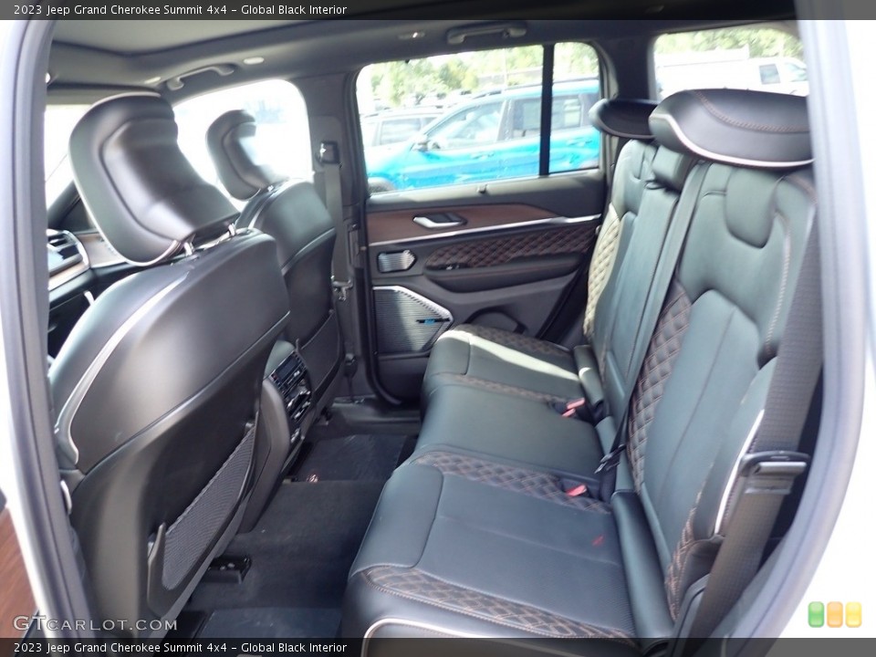 Global Black Interior Rear Seat for the 2023 Jeep Grand Cherokee Summit 4x4 #144860902