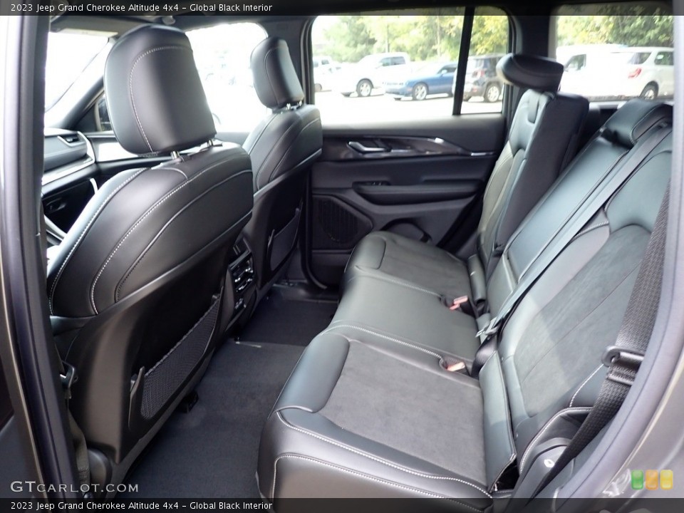 Global Black Interior Rear Seat for the 2023 Jeep Grand Cherokee Altitude 4x4 #144861406