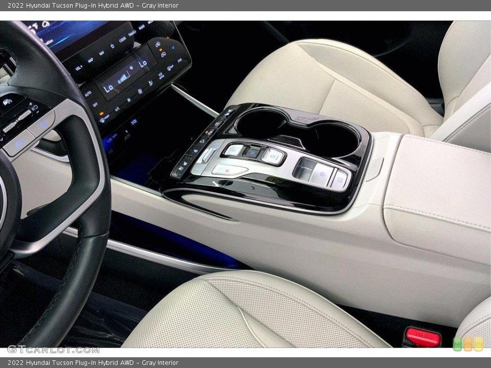 Gray Interior Controls for the 2022 Hyundai Tucson Plug-In Hybrid AWD #144861610