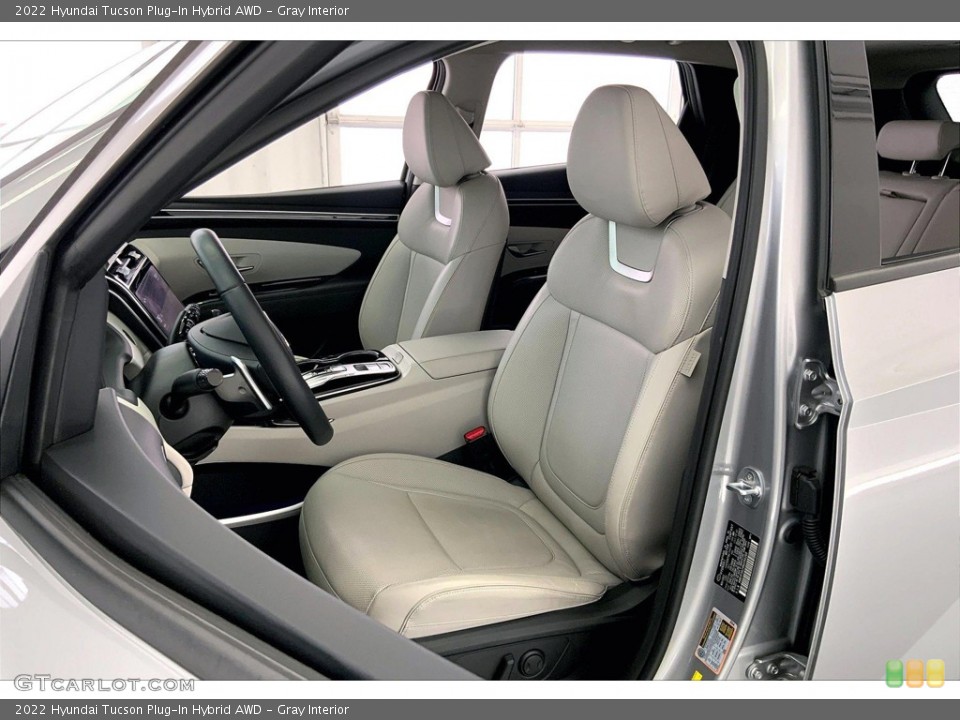 Gray Interior Front Seat for the 2022 Hyundai Tucson Plug-In Hybrid AWD #144861640
