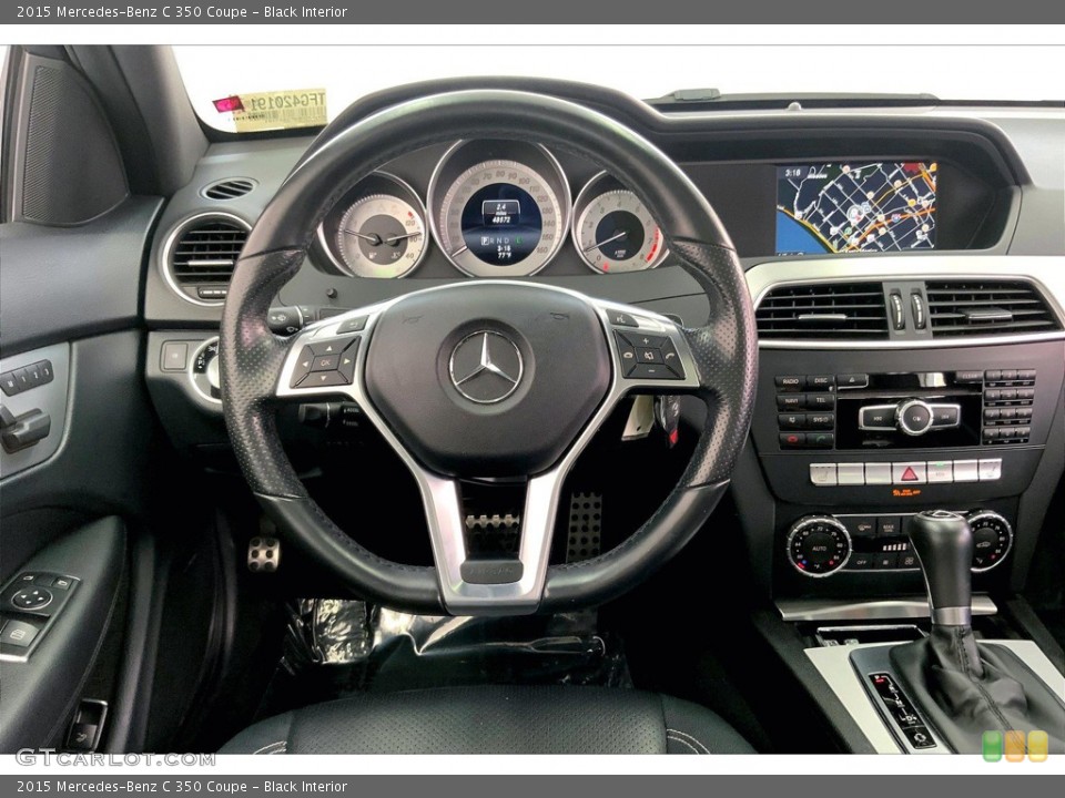 Black Interior Dashboard for the 2015 Mercedes-Benz C 350 Coupe #144864043
