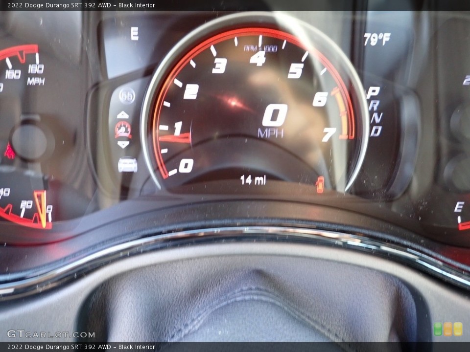 Black Interior Gauges for the 2022 Dodge Durango SRT 392 AWD #144864058