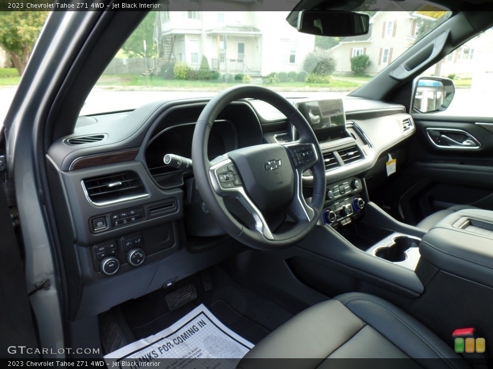Jet Black Interior Front Seat for the 2023 Chevrolet Tahoe Z71 4WD #144865105