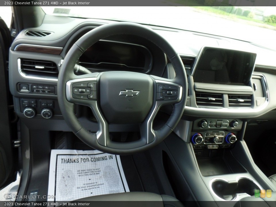 Jet Black Interior Dashboard for the 2023 Chevrolet Tahoe Z71 4WD #144865126