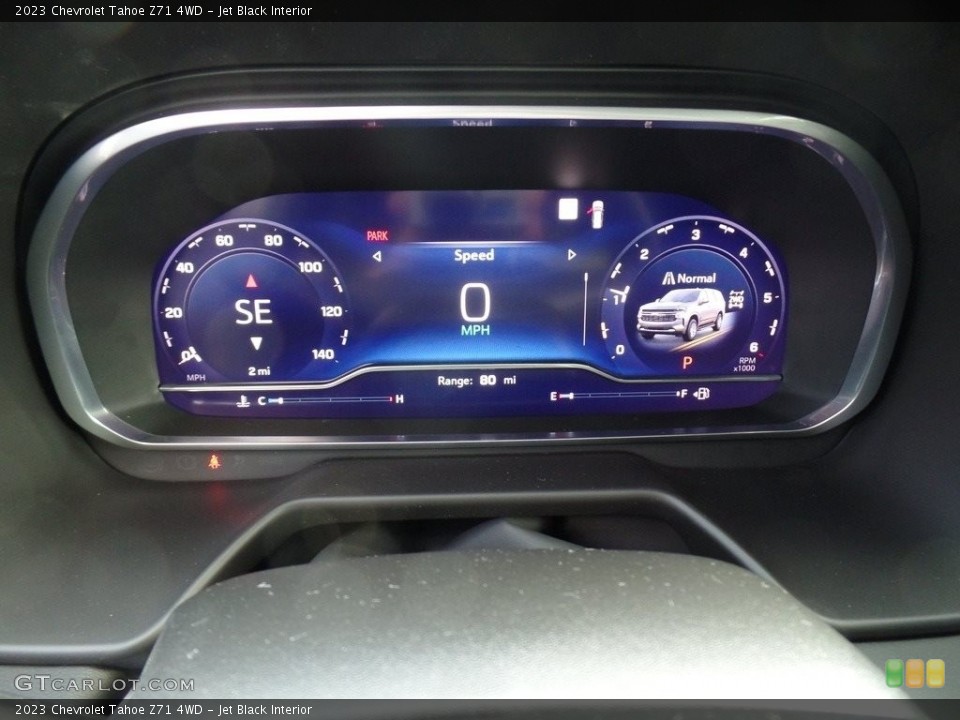 Jet Black Interior Gauges for the 2023 Chevrolet Tahoe Z71 4WD #144865267