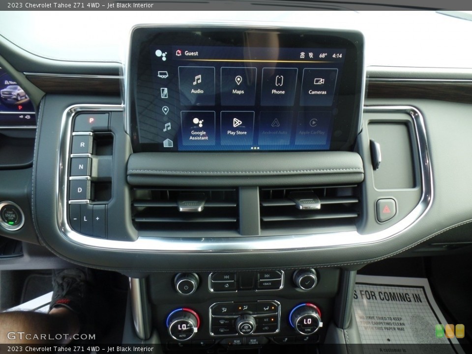 Jet Black Interior Controls for the 2023 Chevrolet Tahoe Z71 4WD #144865291