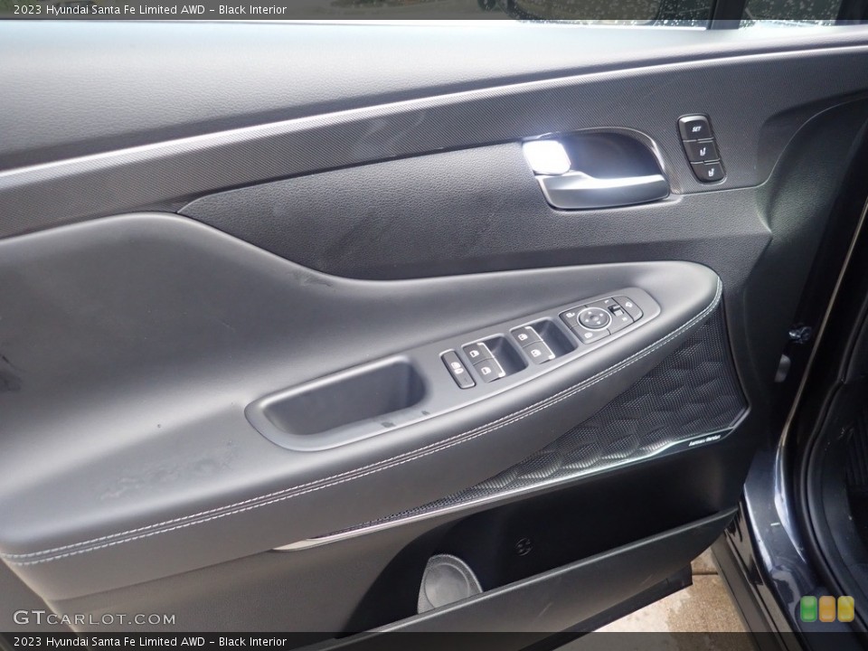 Black Interior Door Panel for the 2023 Hyundai Santa Fe Limited AWD #144865314