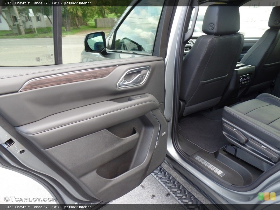 Jet Black Interior Rear Seat for the 2023 Chevrolet Tahoe Z71 4WD #144865516