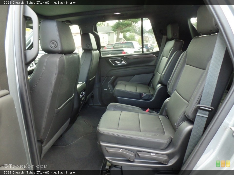 Jet Black Interior Rear Seat for the 2023 Chevrolet Tahoe Z71 4WD #144865525