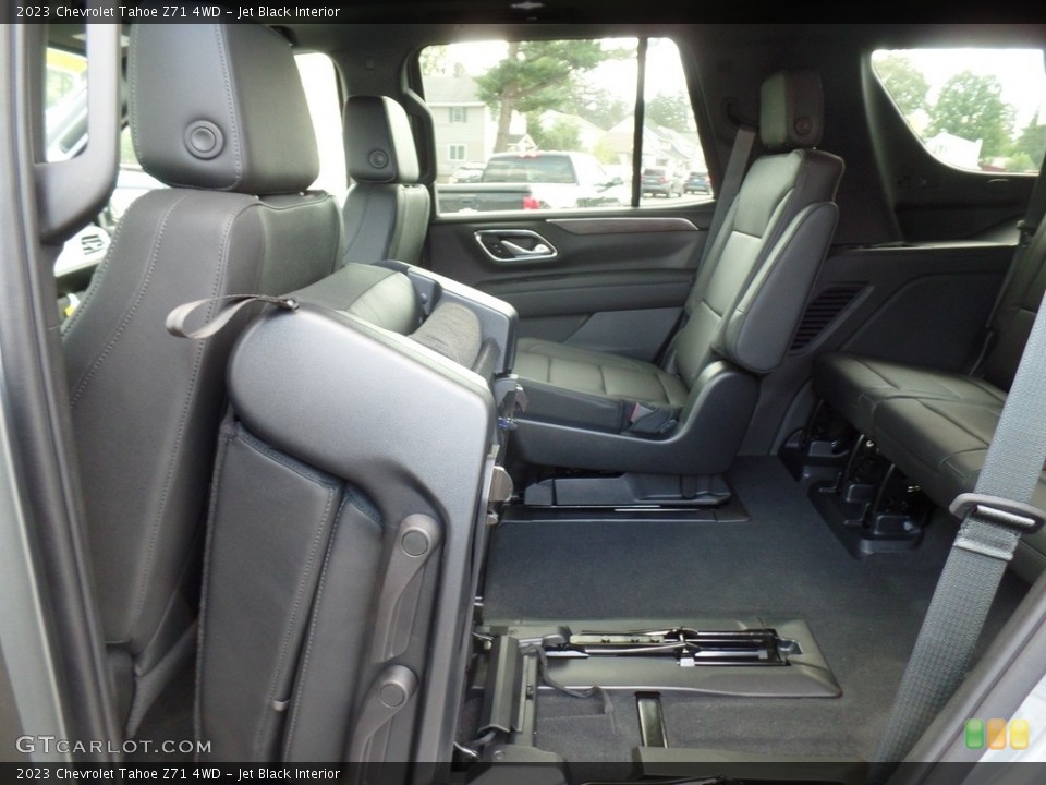 Jet Black Interior Rear Seat for the 2023 Chevrolet Tahoe Z71 4WD #144865558