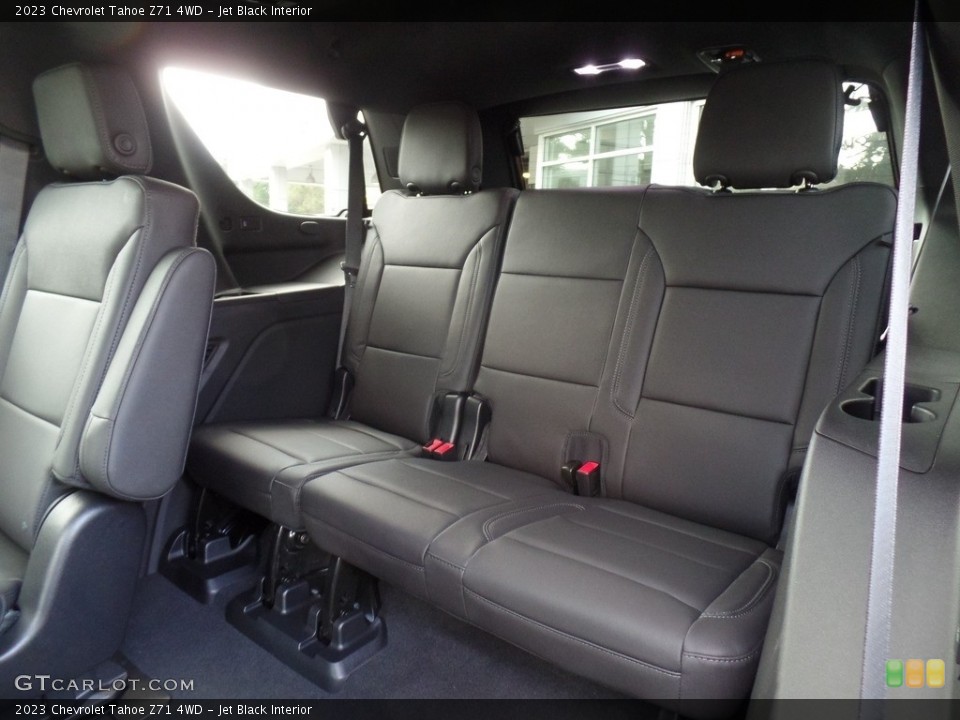 Jet Black Interior Rear Seat for the 2023 Chevrolet Tahoe Z71 4WD #144865576
