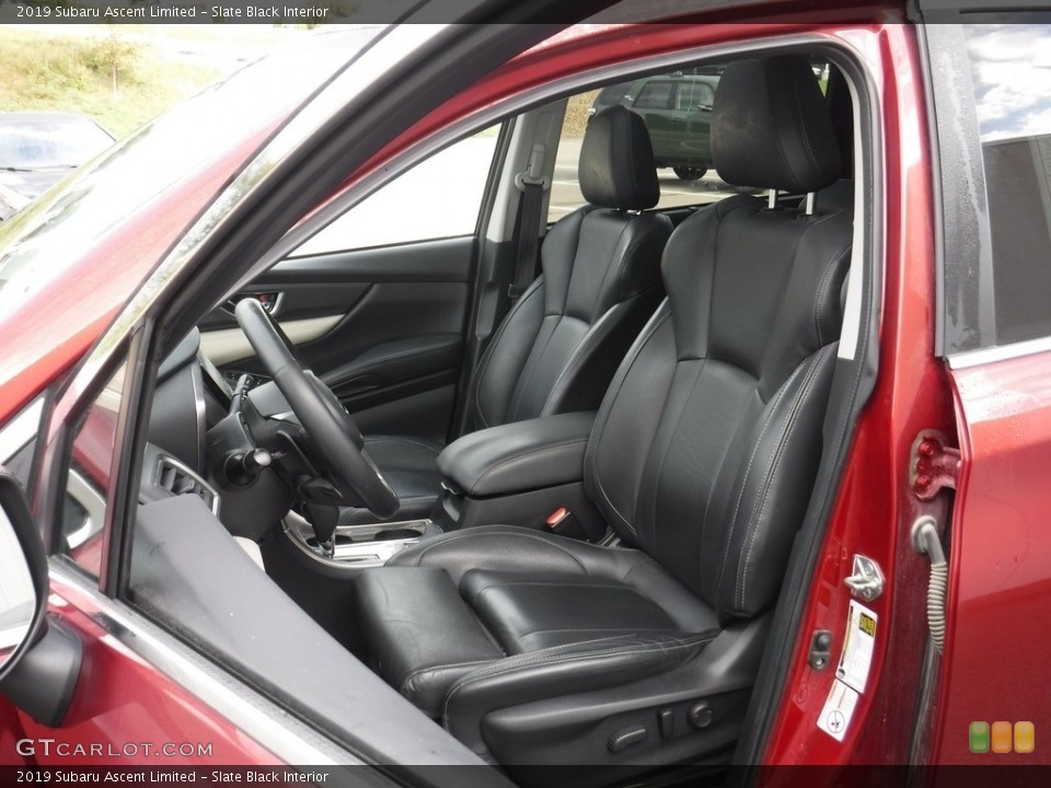 Slate Black 2019 Subaru Ascent Interiors