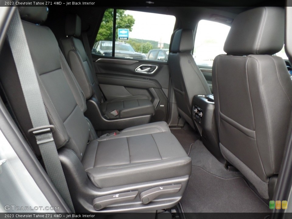 Jet Black Interior Rear Seat for the 2023 Chevrolet Tahoe Z71 4WD #144865708
