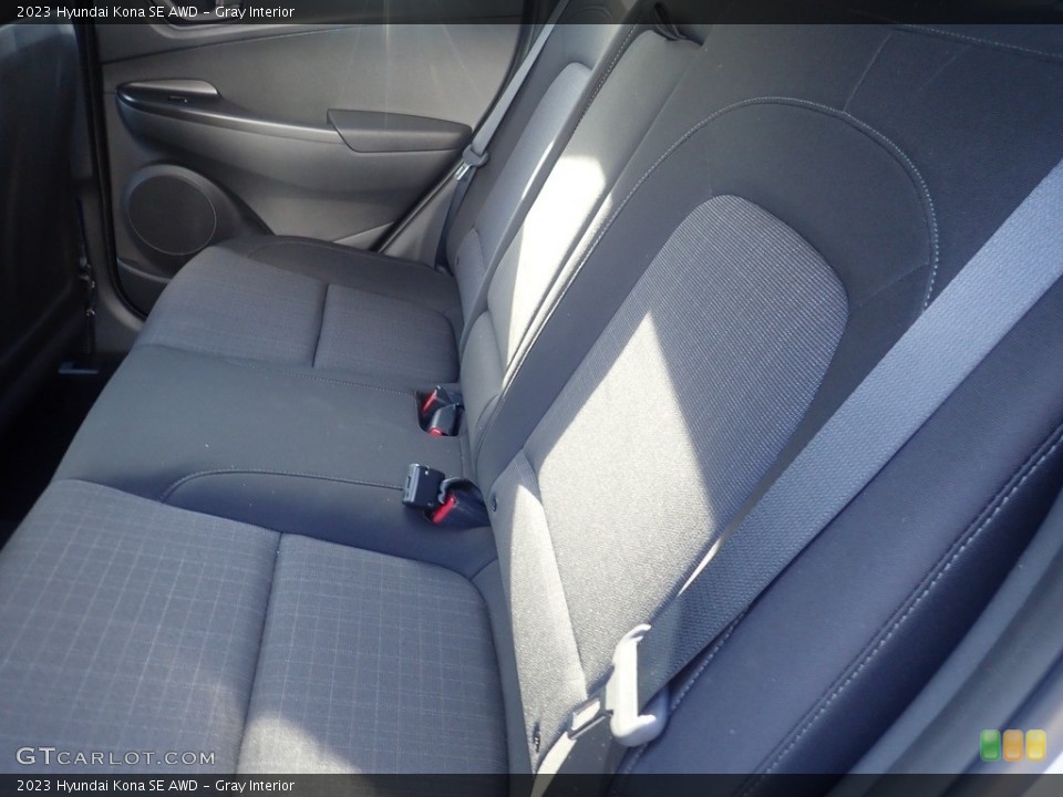 Gray Interior Rear Seat for the 2023 Hyundai Kona SE AWD #144865711