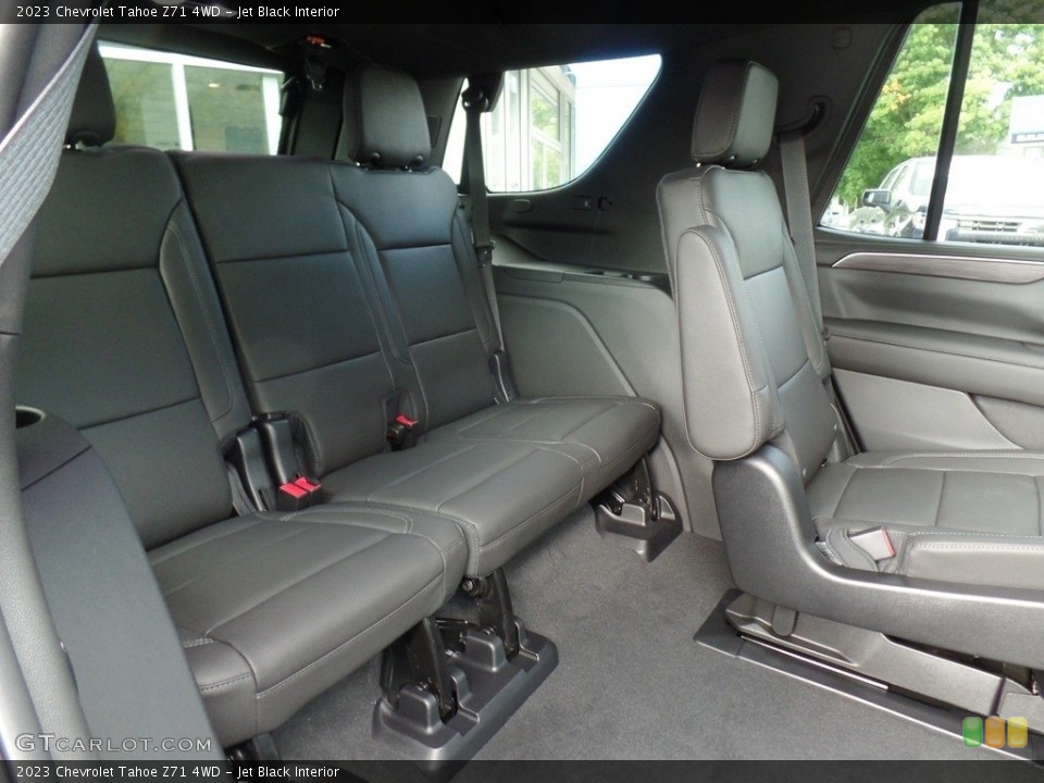 Jet Black Interior Rear Seat for the 2023 Chevrolet Tahoe Z71 4WD #144865741