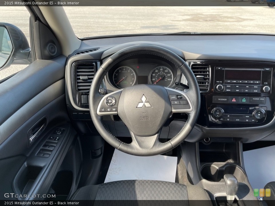 Black Interior Dashboard for the 2015 Mitsubishi Outlander ES #144867073