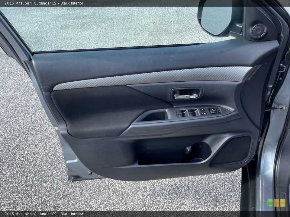 Black Interior Door Panel for the 2015 Mitsubishi Outlander ES #144867136