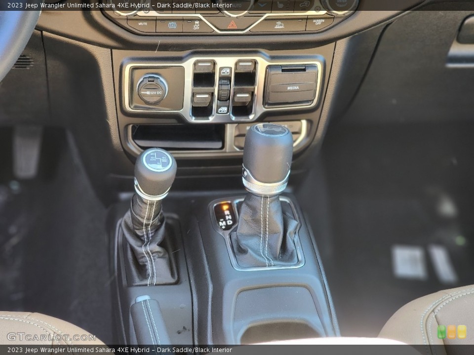 Dark Saddle/Black Interior Transmission for the 2023 Jeep Wrangler Unlimited Sahara 4XE Hybrid #144868459