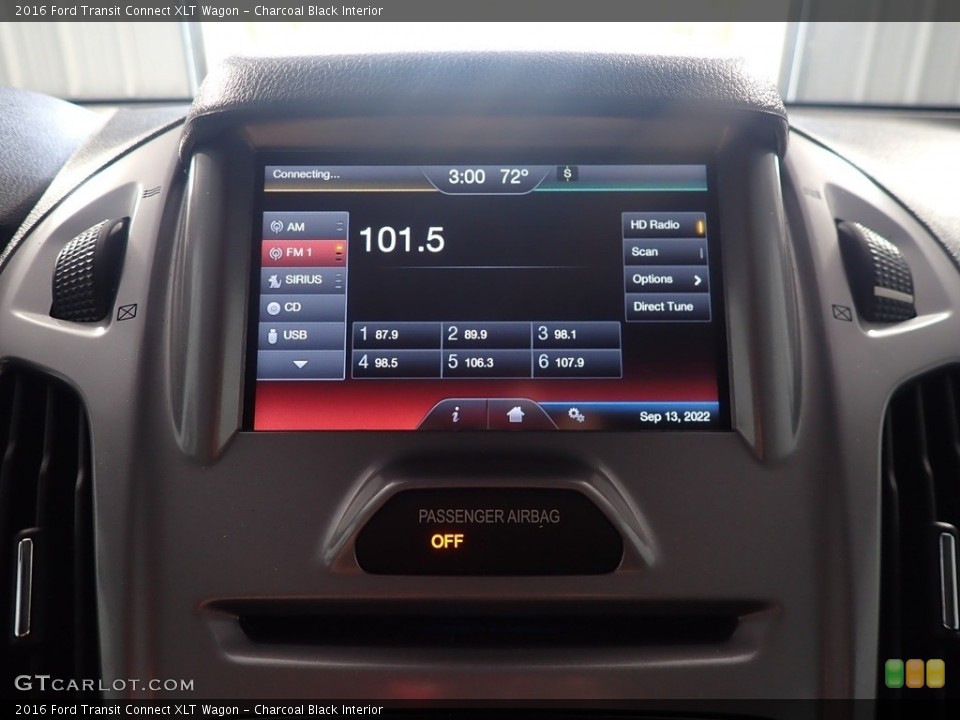 Charcoal Black Interior Navigation for the 2016 Ford Transit Connect XLT Wagon #144870727