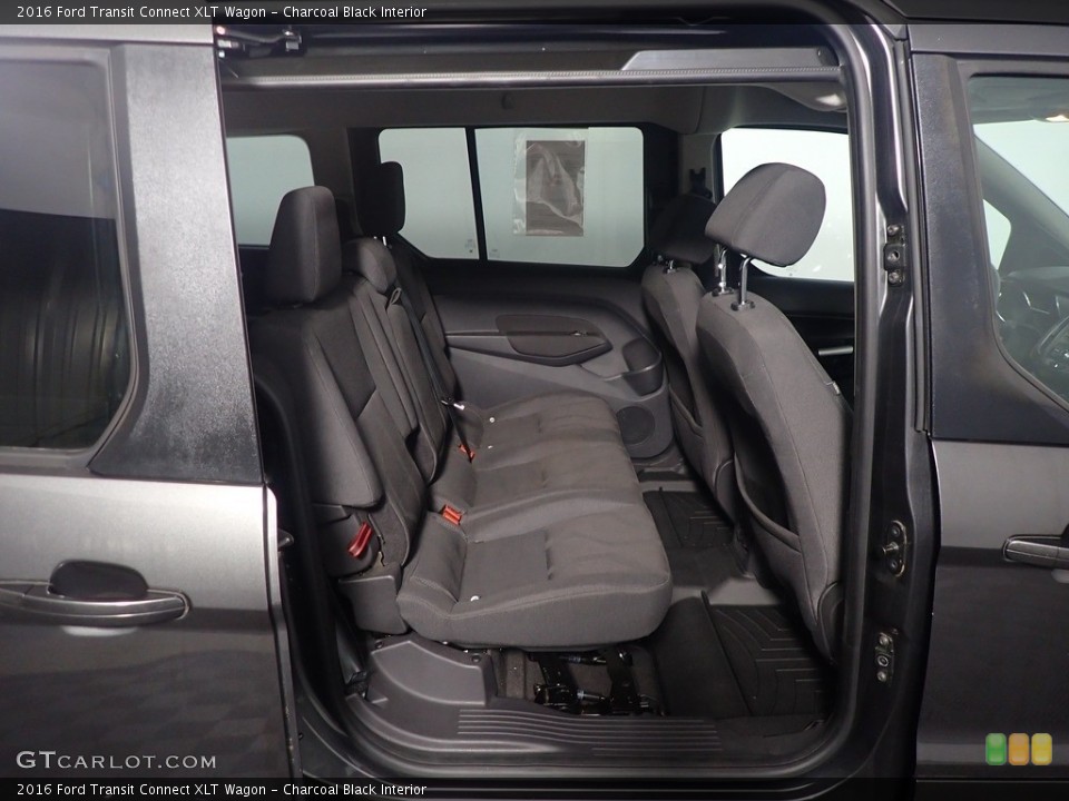 Charcoal Black Interior Rear Seat for the 2016 Ford Transit Connect XLT Wagon #144870910