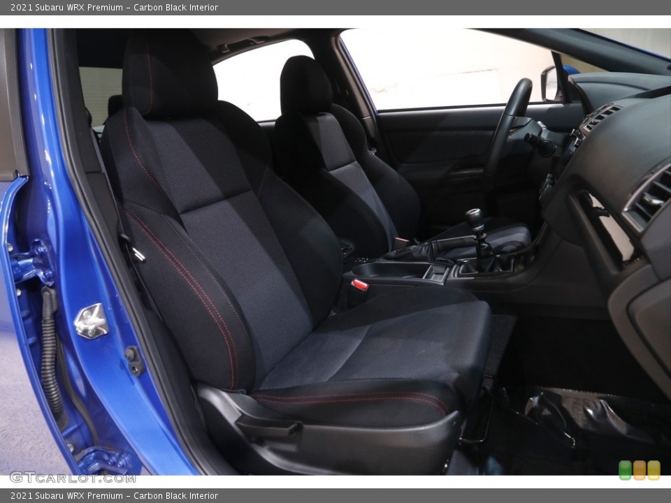 Carbon Black 2021 Subaru WRX Interiors