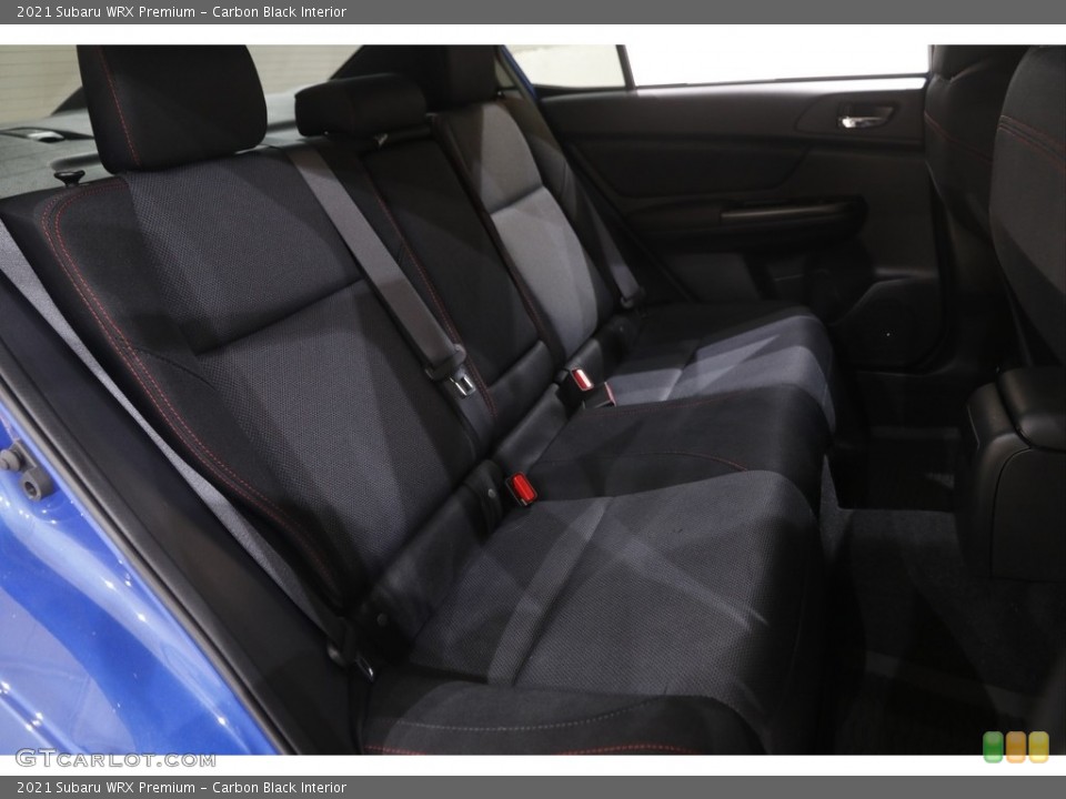 Carbon Black Interior Rear Seat for the 2021 Subaru WRX Premium #144871237