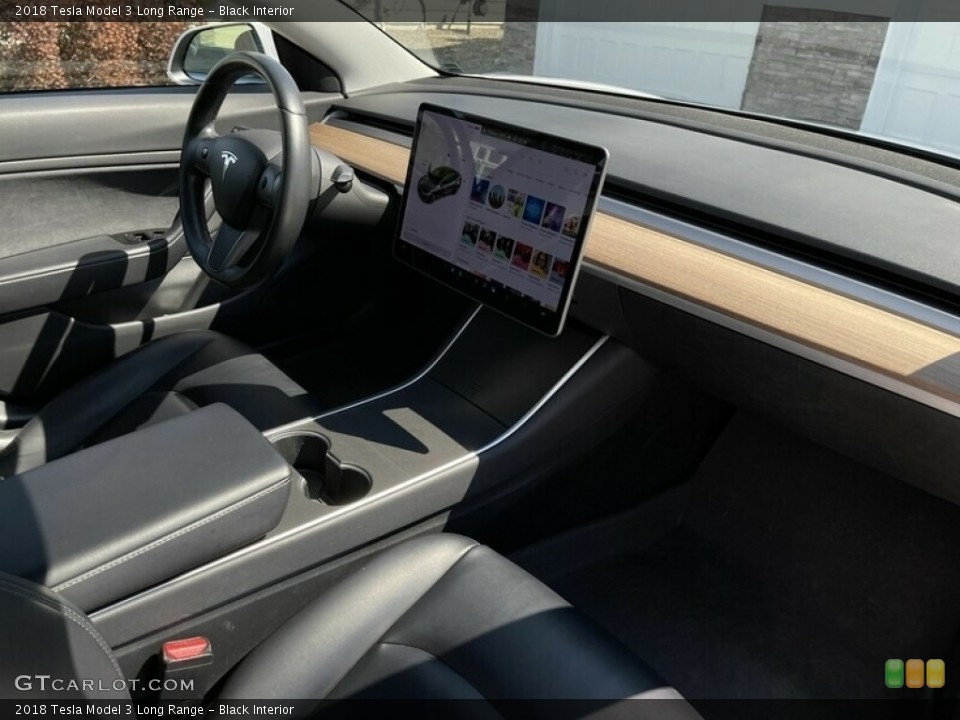 Black Interior Dashboard for the 2018 Tesla Model 3 Long Range #144873976