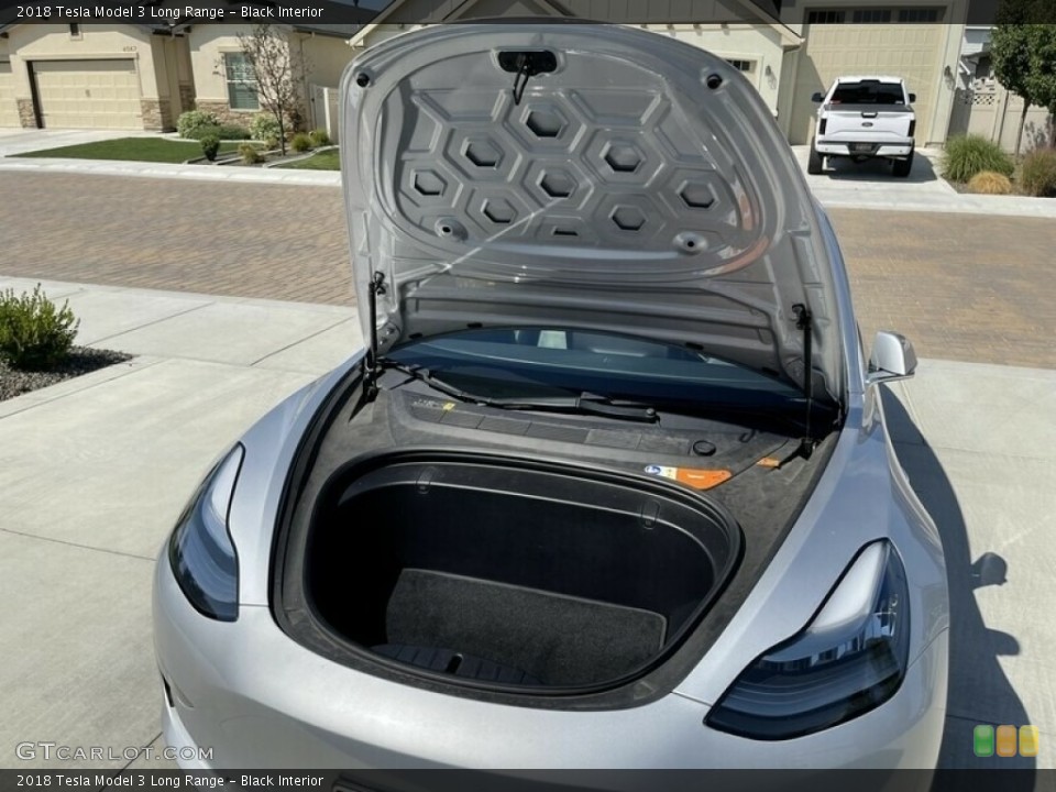 Black Interior Trunk for the 2018 Tesla Model 3 Long Range #144873994