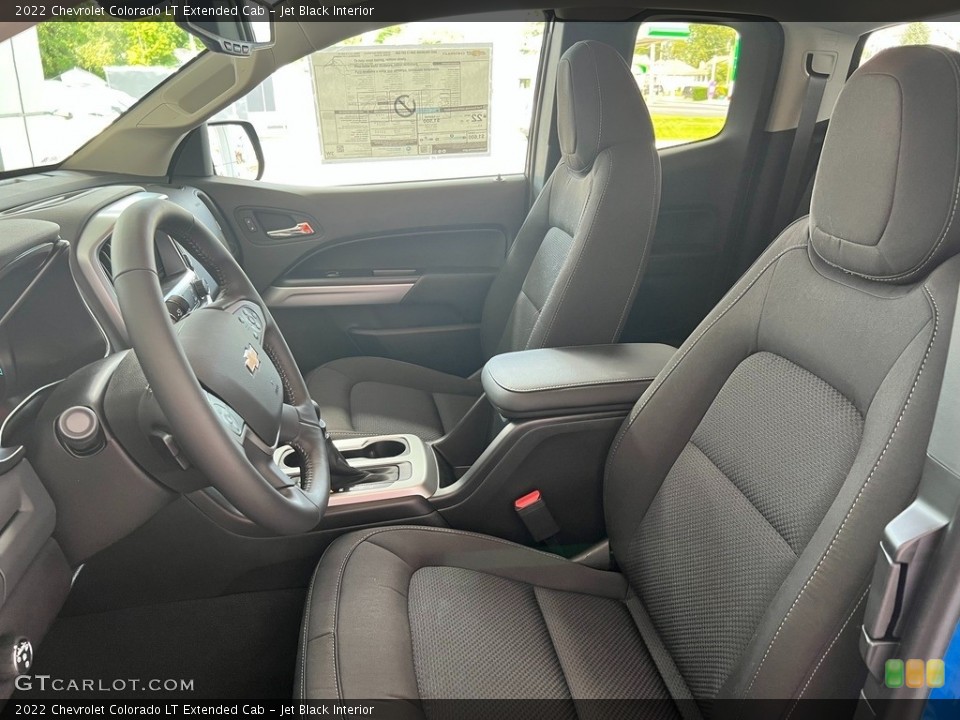 Jet Black Interior Photo for the 2022 Chevrolet Colorado LT Extended Cab #144876239