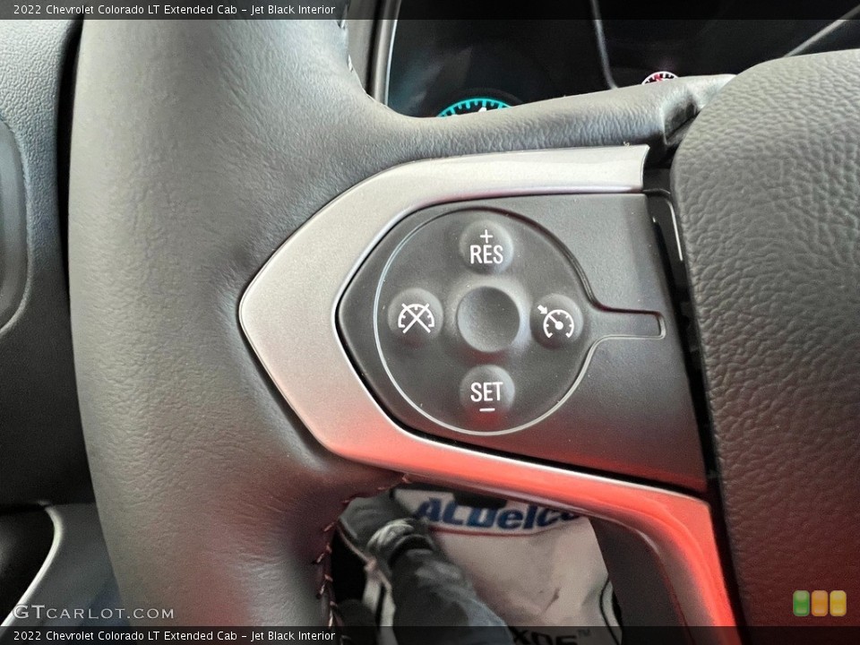 Jet Black Interior Steering Wheel for the 2022 Chevrolet Colorado LT Extended Cab #144876341