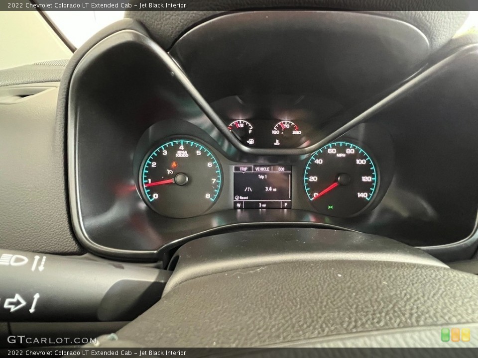 Jet Black Interior Gauges for the 2022 Chevrolet Colorado LT Extended Cab #144876386