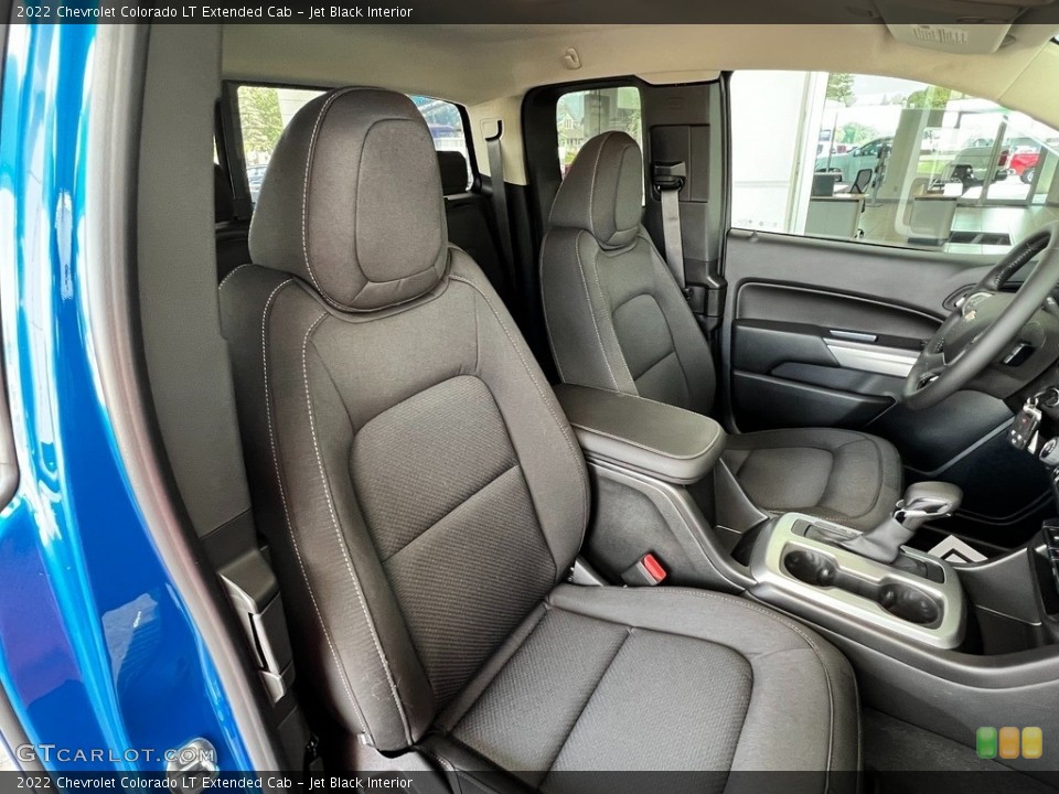 Jet Black Interior Front Seat for the 2022 Chevrolet Colorado LT Extended Cab #144876461