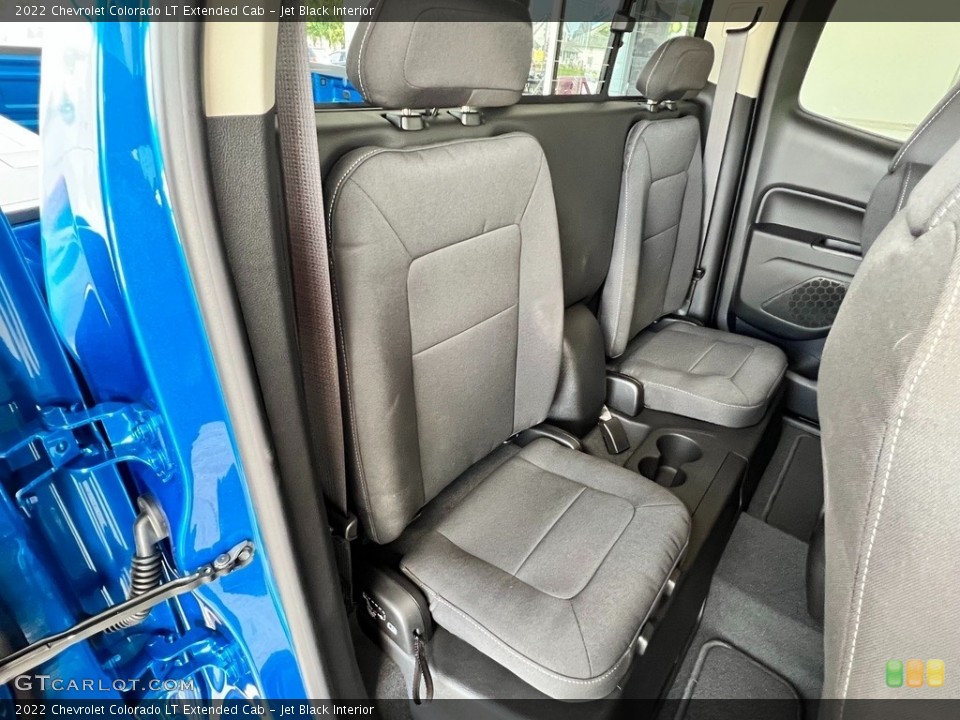 Jet Black Interior Rear Seat for the 2022 Chevrolet Colorado LT Extended Cab #144876515