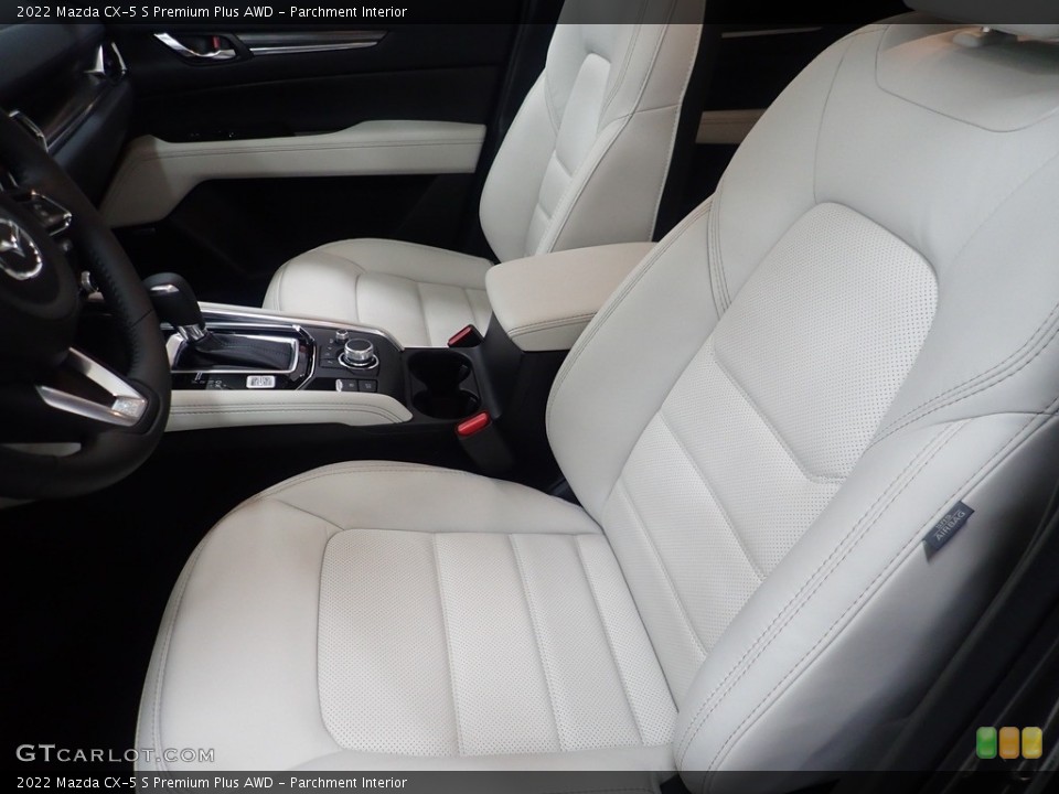 Parchment Interior Front Seat for the 2022 Mazda CX-5 S Premium Plus AWD #144876572