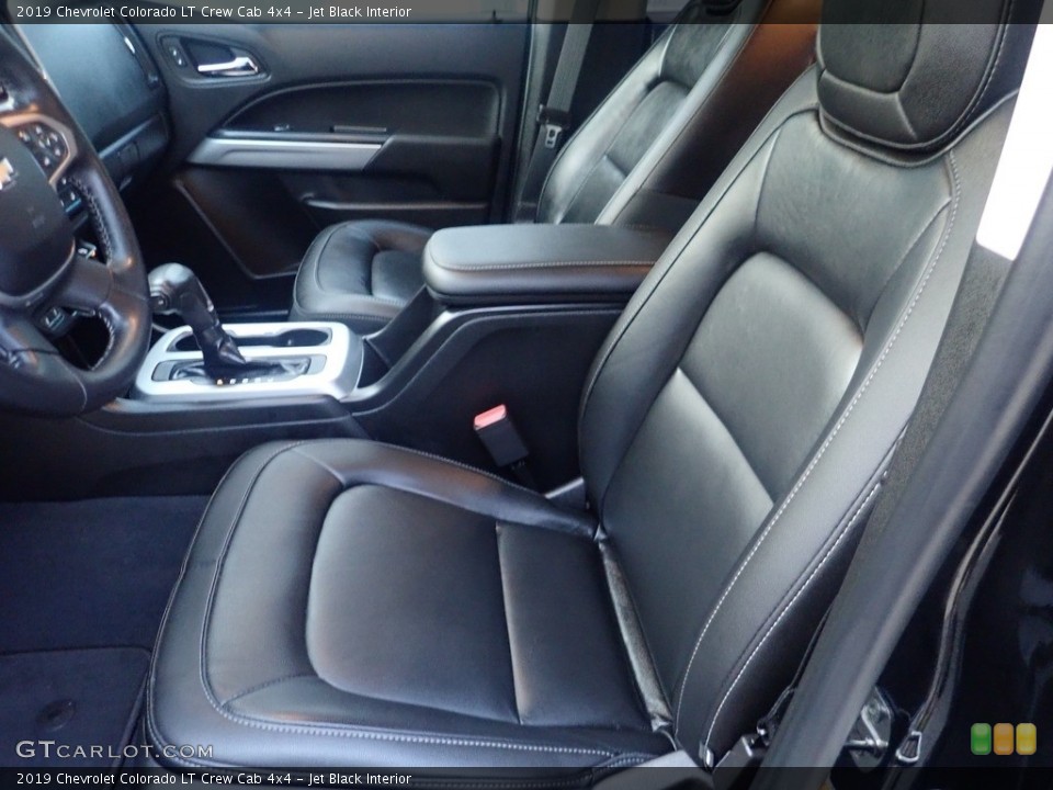 Jet Black Interior Front Seat for the 2019 Chevrolet Colorado LT Crew Cab 4x4 #144877259