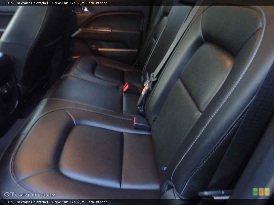 Jet Black Interior Rear Seat for the 2019 Chevrolet Colorado LT Crew Cab 4x4 #144877280