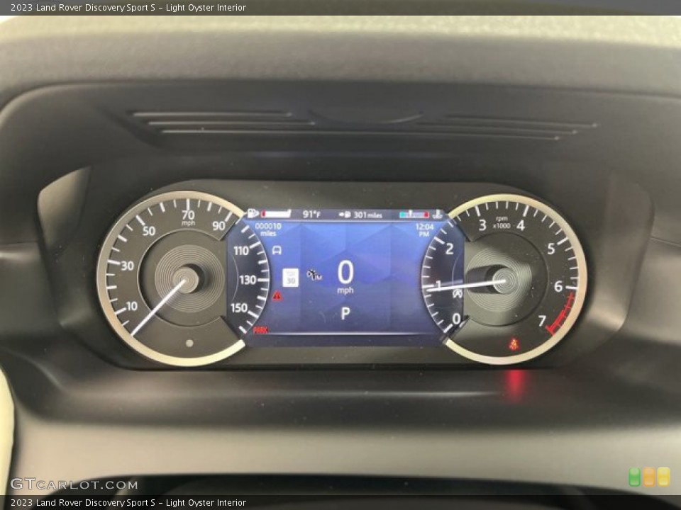 Light Oyster Interior Gauges for the 2023 Land Rover Discovery Sport S #144881861