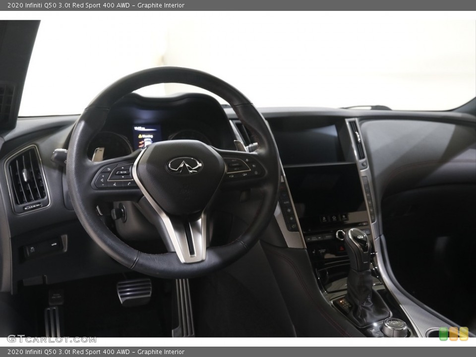Graphite Interior Dashboard for the 2020 Infiniti Q50 3.0t Red Sport 400 AWD #144882872