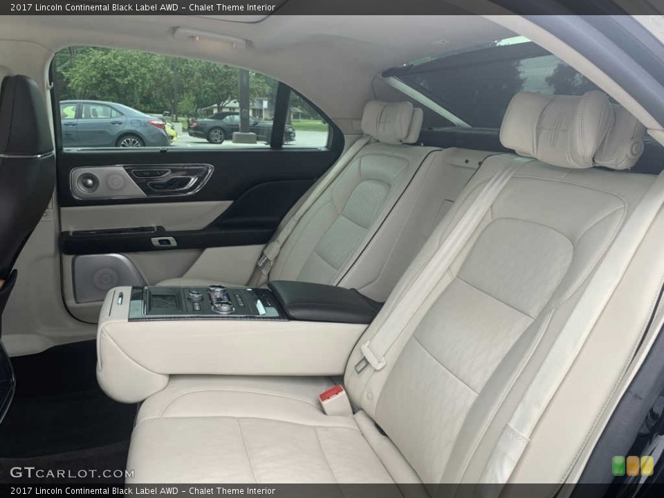 Chalet Theme Interior Rear Seat for the 2017 Lincoln Continental Black Label AWD #144883144