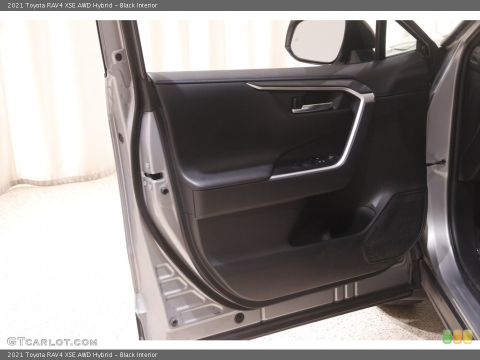 Black Interior Door Panel for the 2021 Toyota RAV4 XSE AWD Hybrid #144884512