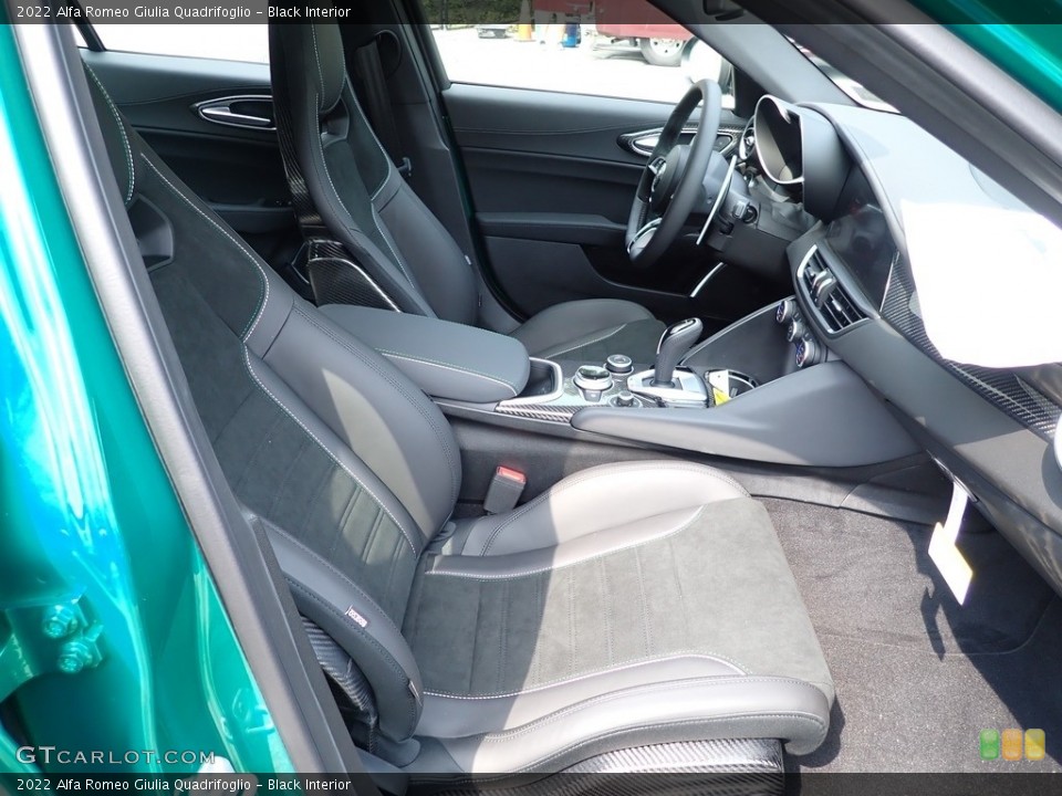 Black Interior Front Seat for the 2022 Alfa Romeo Giulia Quadrifoglio #144885181