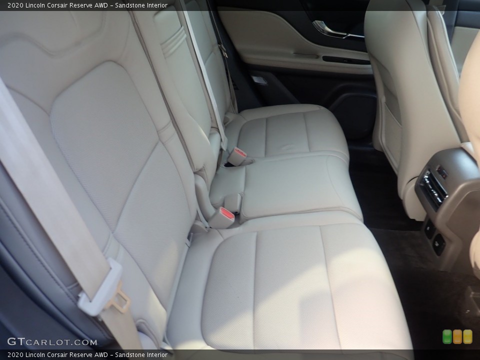 Sandstone Interior Rear Seat for the 2020 Lincoln Corsair Reserve AWD #144885487
