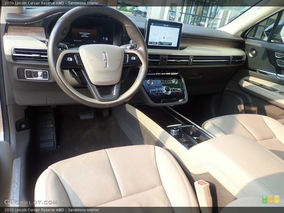 Sandstone Interior Photo for the 2020 Lincoln Corsair Reserve AWD #144885556