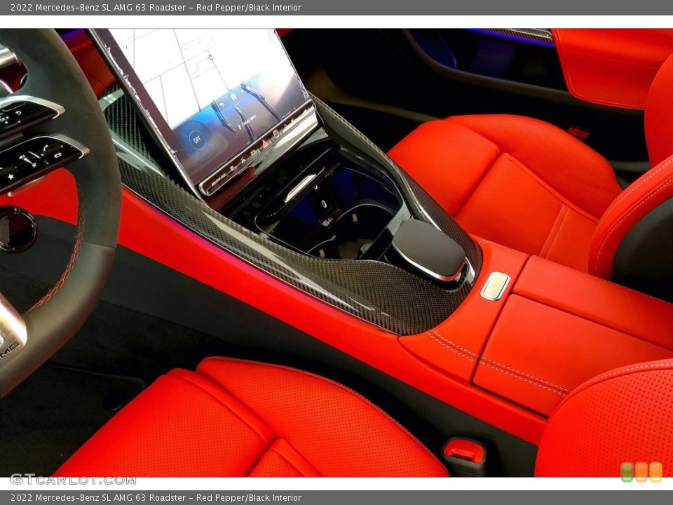 Red Pepper/Black Interior Front Seat for the 2022 Mercedes-Benz SL AMG 63 Roadster #144887083