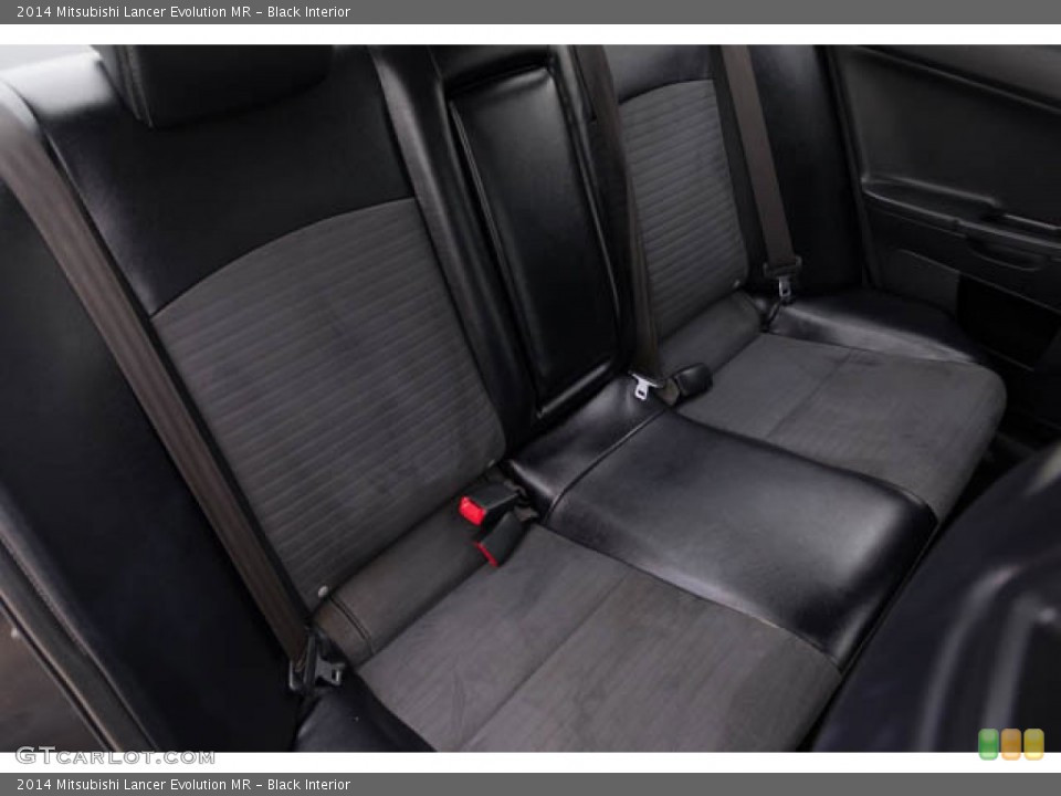 Black Interior Rear Seat for the 2014 Mitsubishi Lancer Evolution MR #144888040